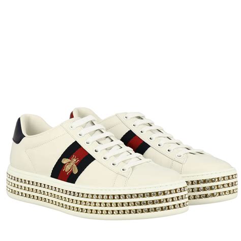 chaussure gucci diamant|Gucci shoes online shopping.